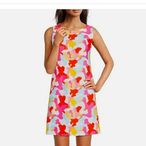 JUDE CONNALLY Melody Dress In Spring Party Camo. Size small